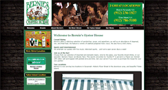 Desktop Screenshot of berniesoysterhouse.com